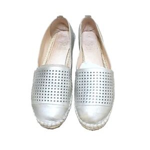 Vince Camuto Silver Dandee Espadrille Shoe